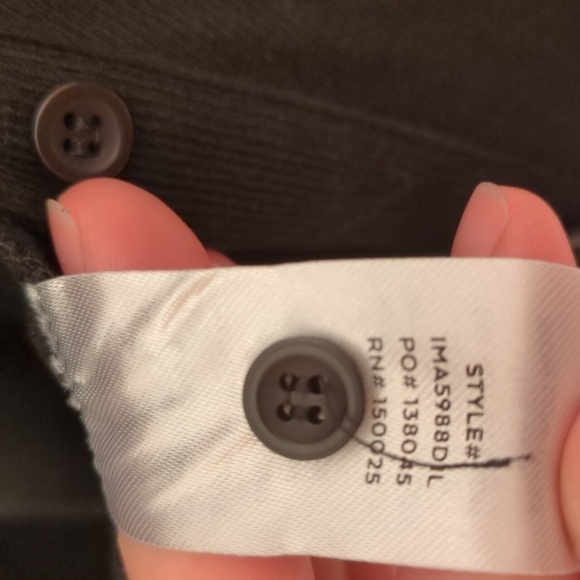 Lulus A Little Prep Black Button up ribbed Bodycon mini dress - Picture 10 of 12